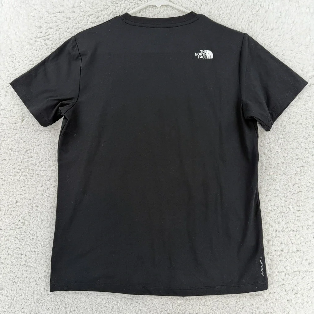 The North Face Shirt Womens Small Black FlashDry Running Graphic Tee Athletic - Picture 3 of 11
